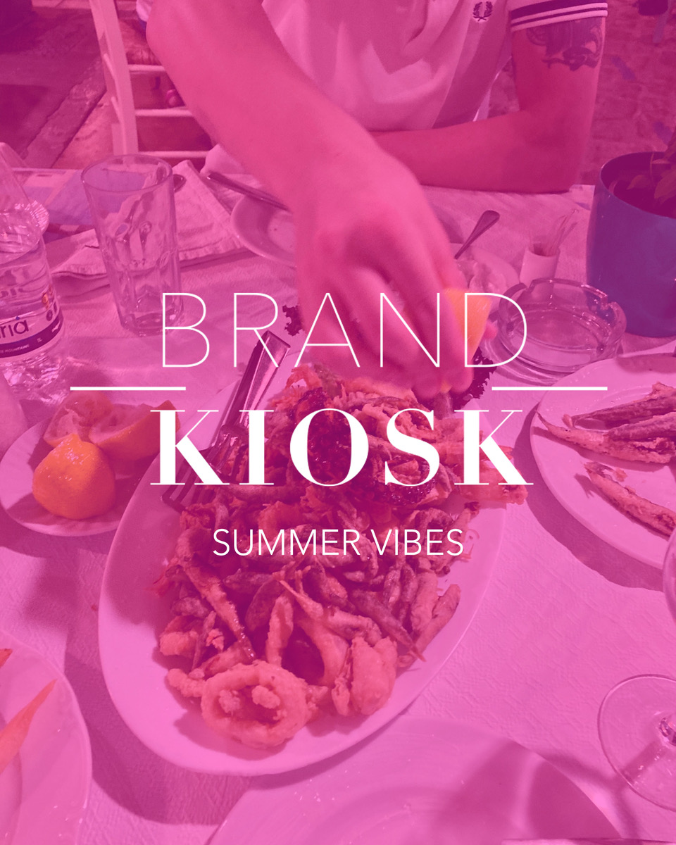 Brand. Kiosk Summer Vibes, Urlaubsfoto 